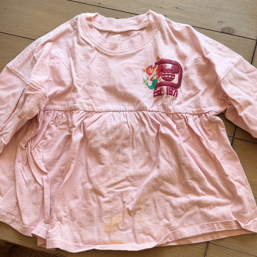 Disney Pink Long-Sleeve Spirit Jersey.